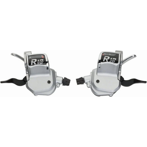 microSHIFT R10 Trigger Shifter Set, 10-Speed Road, Double, Optical Indicator, Shimano Compatible