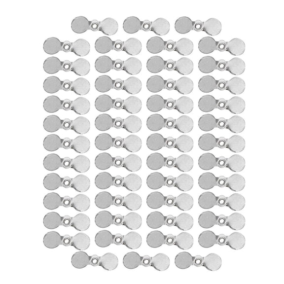 50Pcs Fishing Propellers Sequins Fly Propeller Topwater Fishing Lures Baits Fishing Propellers Slices Lures Replacement