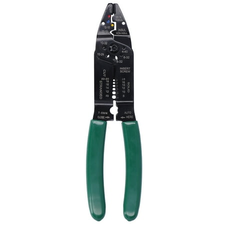 

Multifunctional Wire Stripper Electrical Cable Crimping Plier Hand Carbon Steel Stripping Tool