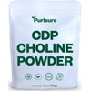 Purisure CDP Choline Powder, 50g | Brain Booster Supplement for Focus, Memory, Clarity, Energy | Improves Thinking Process, Emotional Well-Being | Reduces Mental Block & Fatigue | 200 Servings