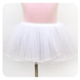 thumbnail image 4 of SDNall Dance Leotard Ballet Leotards for Girls Children'S Dance Clothes Summer Short Sleeves Training Clothes One-Piece Performance Clothes Skirt Set Dance Dress Age:6-7 Years, 4 of 9