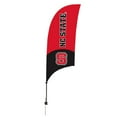 thumbnail image 1 of Showdown Displays 810028NCST-001 7.5 ft. North Carolina State Wolfpack Razor Feather NCAA Flag with Spike Base - No.001, 1 of 1