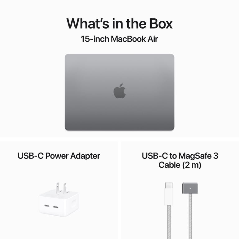 Apple MacBook Air Laptop, 15.3