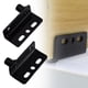 thumbnail image 1 of 2PCS Thickened Cabinet Black Stainless Steel More Reliable Pivot Door Hinges For Woofactors Such As Brightness Of Your, 1 of 10