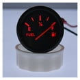 thumbnail image 4 of 0-190 Ohm Fuel Level Gauge With Fuel Level Sensor 52mm Fuel Level With Red Backlight Oil Indicator Range Sensor ,High Sensitivity & Precision, 4 of 7