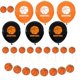 thumbnail image 5 of 33Pcs Basketball Themed Balloons for Birthday Party Decoration Set, 5 of 5