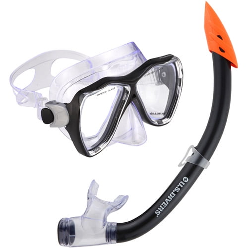U.s Divers Moorea Crest Adult Mask & Snorkel Combo Explorer Black Dive Gear for sale online 