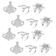 thumbnail image 4 of unbranded 12Ud Servilletas De En Plata Para Decorar En O, 4 of 8