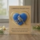 thumbnail image 2 of Recuerdo de bolsillo | Símbolo de amistad | Regalo de Año Nuevo | Tarjeta recordatoria portátil | Charm de corazón del tamaño de una cartera | Para amigos, familiares y compañeros de trabajo, 2 of 2