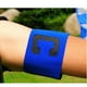 thumbnail image 4 of Qarigey Leader Match Football Armband Lightweight Nylon Captain Armband Flexible Accessories Band Training for Women Men Type2, 4 of 6