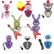 thumbnail image 3 of Dibujos animados FNAFWM6074 Five Nights At Freddy's Bloques de construcción Ladrillos Muñecas Mini Figuras de acción de juguete para ensamblar Bonnie Bear Regalo de vacaciones, 3 of 5