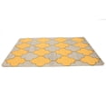 thumbnail image 4 of Multicolored Trellis 5X8 Hand-Tufted Modern Rug, 4 of 11