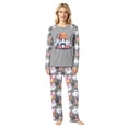 thumbnail image 2 of Matching Halloween Pajamas Set for Whole Family, Breathable Long Sleeve Halloween Family Pajamas with Ghost Drink Print, Fun Family Halloween Pajama Set Party, 2 of 4