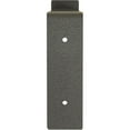 thumbnail image 5 of Ekena Millwork 2"W x 10"D x 7 1/4"H Steel Truss Shelf Bracket, Hammered Gray, 5 of 11