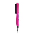 thumbnail image 4 of Royale Platinum Genius Heating Element Flat Iron Luxury Ceramic Tourmaline 2 in 1 Hair Straightener / Curler (Duet- Hot Pink), 4 of 7