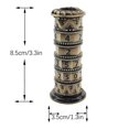 thumbnail image 5 of 7-in-1 Metallic Pagoda Dice Spinner for DND COC - Dungeons & Dragons Dice Set, RPG Role Playing Table Game Accessory & Gifts, 5 of 5