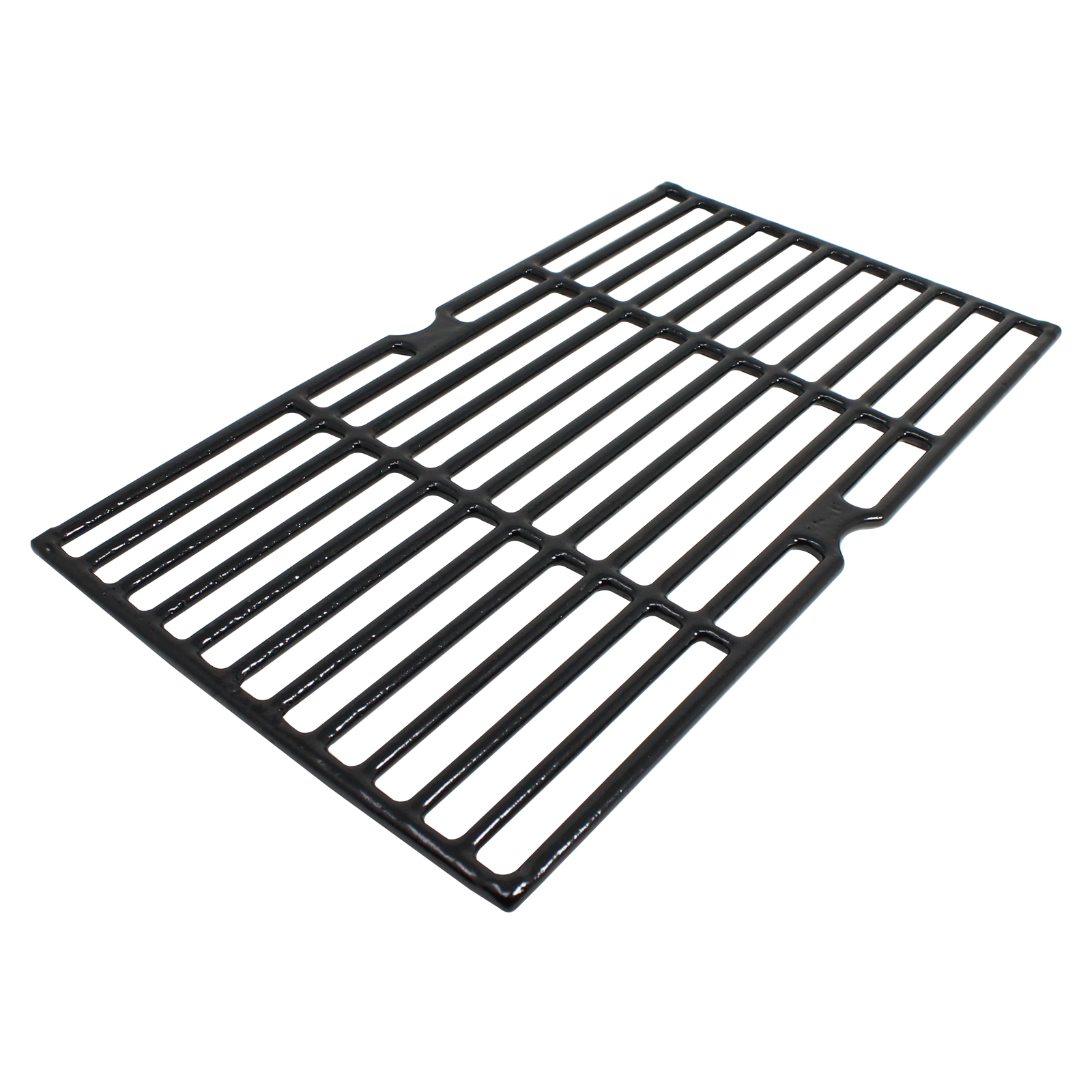 2 Pack BBQ Grill Cooking Grates Replacement for Broil King Sovereign 90, Broil King Sovereign 20, Broil King Sovereign 70, Charbroil 463251605, Charbroil 463251713, 463240904 - Cast Iron Grid 16 3/4" - image 2 of 4