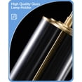 thumbnail image 3 of Lámpara EDISHINE con Base Rellenable de 24" y Pantalla de Lino Blanco, 3 of 9