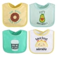 thumbnail image 3 of Juego de Baberos The Peanutshell Blanco Suaves y Absorbentes Unisex para Bebés, 3 of 6