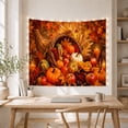 thumbnail image 5 of Harvest Themed Still With Life Tilted Brown Woven, Mystical Fantasy for Space Lovers, Galaxy Room Decor, Halloween Gift, Tapestry Wall Hanging for Bedroom and Dorm, 5 of 7