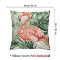 thumbnail image 4 of BANET Pillow Covers Set of 2 Leaves Print Decorative Throw Pillows Outdoor Flower Pillowcases Cushion Case Decor for Home Sofa Couch Bed 18x18in, 4 of 7