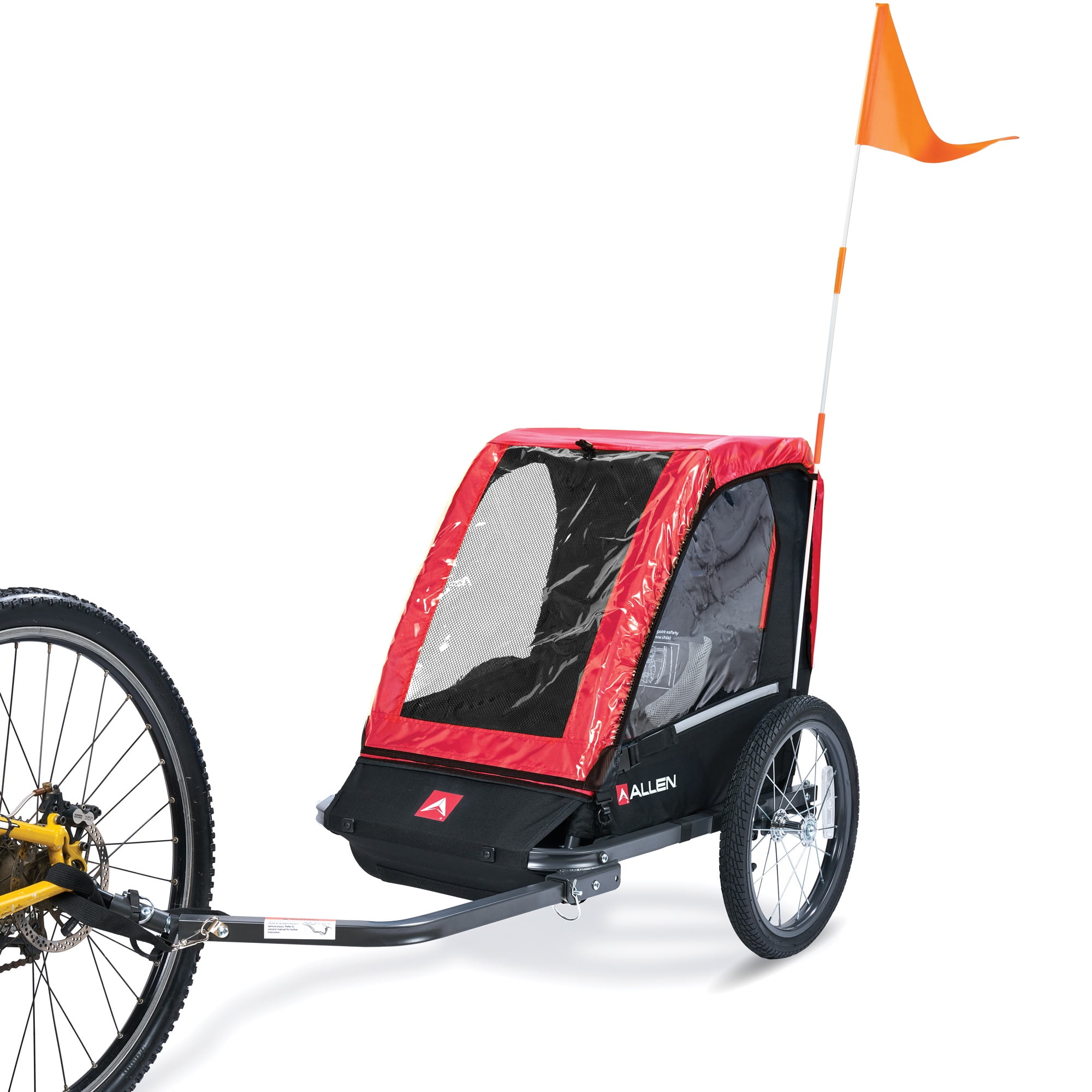 InStep Sierra Double Bicycle Trailer, 20 inch wheels, folding