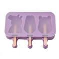 thumbnail image 4 of Jinsinto 2pcs Reusable Pop Mold Popsicle Maker Lolly Mould Tray Frozen Ice Cream, 4 of 5