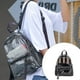 thumbnail image 3 of Guardurnaity para mujer, de bolsillo con cremallera Visible, bolso de hombro para la escuela, libros, billetera, correa organizadora Mochilas, 3 of 6