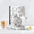 thumbnail image 6 of CASABREWS CM5418 Retro Espresso Machine, 20-Bar Coffee Maker with Vintage Floral Design, PID Temperature Control, Pressure Gauge, Pre-Infusion & Steam Wand for Latte and Cappuccino, 6 of 9