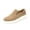 Khaki, variant on Women's Canvas Slip On Shoes Laceless Low Top Sneakers Slip On Sneakers