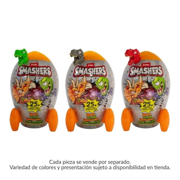 Figuras de Juguete Smashers Dinos Vs Aliens 29 Piezas