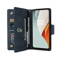 thumbnail image 5 of Case for OnePlus Nord N100 5G Magnetic Leather Zipper Wallet Cover Card Holder, 5 of 5