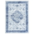 thumbnail image 3 of Large Machine Washable Area Rug Living Room Rugs, Soft Indoor Floral Stain Resistant Non Slip Thin Carpet for Under Dining Table Bedroom Nursery Home Office, 5*7/8*10/9*12 ft, 3 of 7