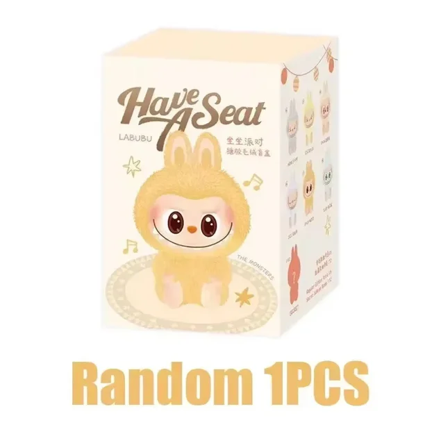 Figura de Anime de alta calidad para Labubu, caja ciega de los monstruos, colgante de vinilo, modelo de muñeca, juguete, caja sorpresa de monstruo, llavero de regalo