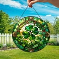 thumbnail image 3 of Gmogad St. Patrick's Day Glass Light Trap Decor - Irish Shamrock Holiday Ornaments for Christmas Tree Gifts - Handmade Cultural Spiritual Souvenirs for Men Women, 3 of 9