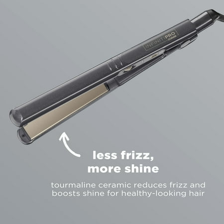 Conair - InfinitiPRO 1" Ceramic Flat Iron - Black