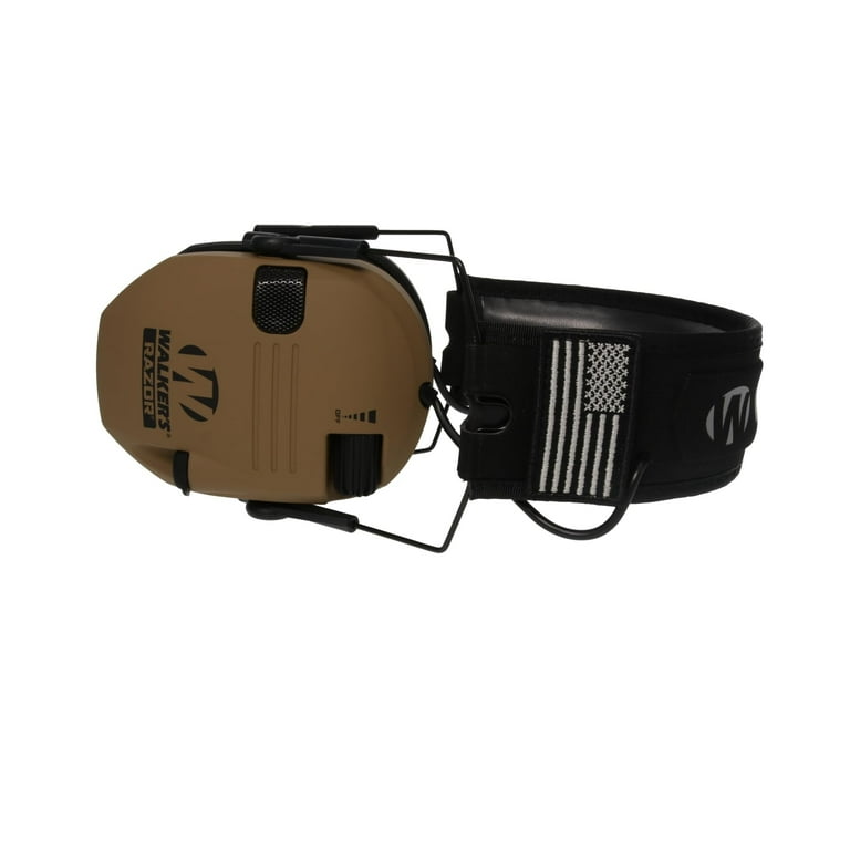 Walker's Razor Slim Electronic Muff (Battle Brown) - Walmart.com