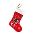 thumbnail image 1 of DJKDJL Christmas Carnival Intriguing Christmas Decoration Gift Shape Rudolph Christmas Stocking Christmas Tree Home Shopping Mall Scene Decoration Ideal Christmas Decorations, 1 of 1