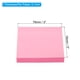thumbnail image 2 of Notas adhesivas Uxcell de 3" x 3", blocs de notas autoadhesivos de colores brillantes, 100 hojas/pad, rosa claro, paquete de 6, 2 of 5