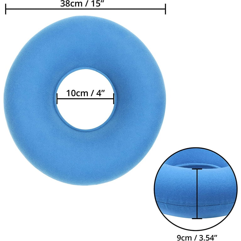 Roofei 15 Inflatable Donut Cushion for Tailbone Pain Relief Donut
