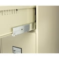 thumbnail image 4 of Phoenix Safe Vertical 25 inch 2-Drawer Legal Fireproof File Cabinet with Key Lock, Water Seal, Putty, LGL2W25P, 4 of 5