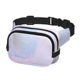 thumbnail image 2 of Kdxio Rainbow Unicorn Party Crossbody Double Layer Waist Bag Belt Bag for Unisex Fanny Pack Fashion Waist Packs for Hiking Running Shopping Traveling, 2 of 9