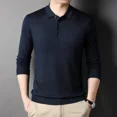 thumbnail image 3 of Polos de otoño coreanos para hombre, jersey de rayas de manga larga, moda Harajuku, talla elegante, tendencias S 2024, sudaderas divertidas XL para hombre, 3 of 5