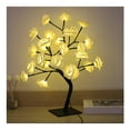 thumbnail image 2 of LED Tabletop Bonsai Tree Lamp USB Tree Lamp Christmas Bedroom Decoration Table Night Light, 2 of 8