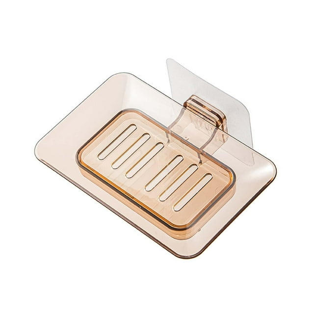 Binwennn Air Conditioner Drying Rack Roll up Drying Rack Kitchen Utensils Set Perforated Wall Hanging Soap Dish Soap Dish Soap Dish Bathroom Soap Dish