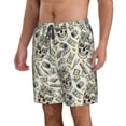 thumbnail image 2 of Logiee Skull with Cash Print Mens Swim Trunks Quick Dry Board Shorts,Breathable Hawaii Beach Shorts Swimwear Bathing Suits-X-Large, 2 of 6