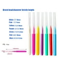 thumbnail image 1 of Fiudx Cepillos Interdentales, Kit de Higiene Bucal, Limpiador de Encías para Ortodoncia, Ideal para Viajes Familiares y Laborales, Caja de 70 Piezas En 7 Colores, Solución para Dientes Blancos y Salu, 1 of 6