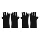 thumbnail image 3 of 2 Pairs UV Gloves for Gel Nail Lamp Nail Art Skin Care Fingerless Excellent Elasticity Anti UV Blocking Gloves Protect Hands From UV Harm, 3 of 5