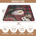 thumbnail image 4 of WOBOGO Jovial Snowman Baby Playmats Extra Large Waterproof Rollable Activity Pads for Toddlers 50×50inch, 4 of 7