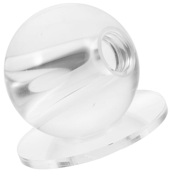 Hemoton Training Ball Cue Accuracy Enhancement Ball Transparent Billiards Cue Ball Billiards Technique Training Ball Billiard Rod Trainer Ball